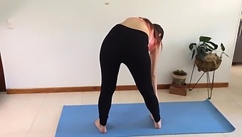 A Steamy Encounter With My Sister During Her Yoga Session