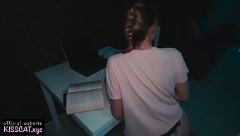 Stepbrother Helps Young Russian Virgin Overcome Porn Addiction