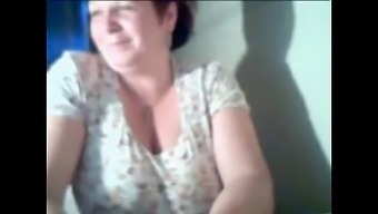 Elderly Woman Displays Her Breasts On Webcam-Part 2