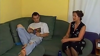Mature German Stepmom And Stepson'S Taboo Encounter