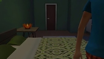 A Hot And Horny Milf Gets Her First Taste Of Her Son'S Young Cock
