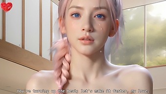 Uncensored Hentai Joi With Asian Babe'S Jiggling Tits In Pov