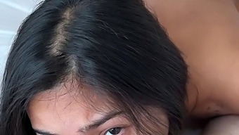 Amateur Face Fuck Leads To Orgasm And Cum In Pussy
