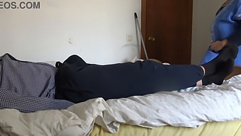 A Moroccan Maid Is Shocked By Her Employer'S Large Black French Penis