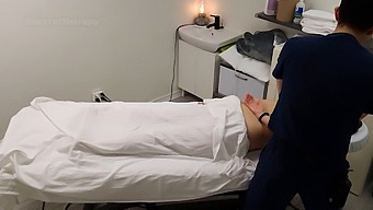 Emma, A Seductive Milf With Ample Bosom, Ready For Intimacy During Massage