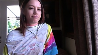 Young Step Sister Laya Rae'S Business Proposal Turns Into Family Therapy Session