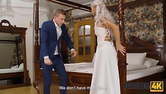 Interracial 3some On The Wedding Day With A Bi Sexual Twist