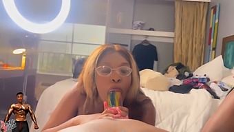 Double Blowjob Showdown: Ebony Babes Compete For Their Boyfriends' Approval