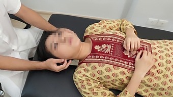 Charming Indian Teen Gets A Steamy Massage From Her Cute Dorm Mate