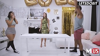 Voluptuous Brunette Violet Myers Indulges In A Massive Bbc On Her Birthday In This Hardcore Video