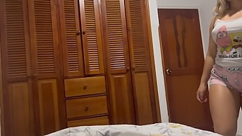 Young Blonde Teen Gets Naughty With Her Stepmom In Steamy Homemade Video