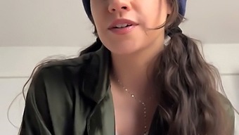 Quinn Finite'S Big Natural Tits Bounce As She Rides And Plays With Your Dick On Bed Rest.