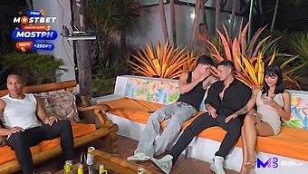 Cheating Boyfriend Gets It Hard With A Friend While His Girlfriend Is Away – Max Betancur & Tatiana Alvarez